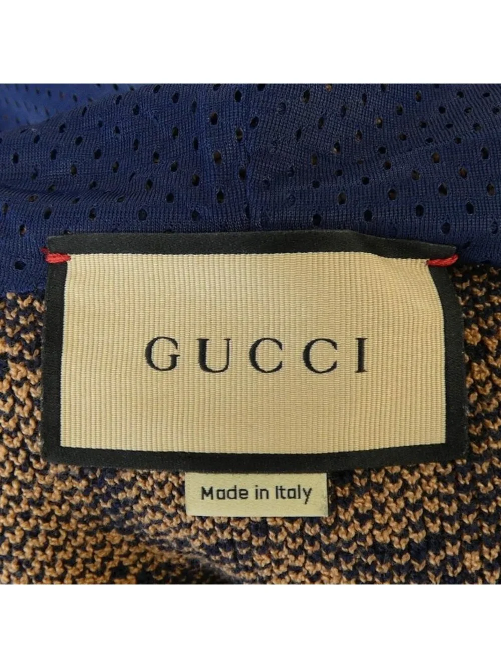Gucci Hoodie Brown Navy